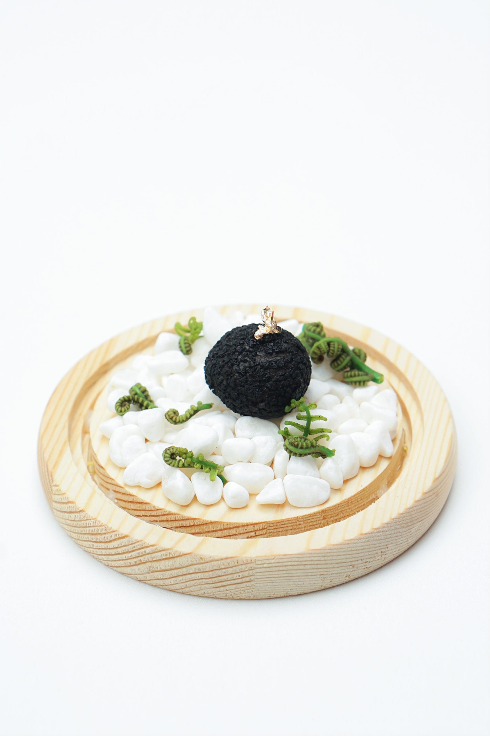 A gourmet canapé served at a Bali wedding