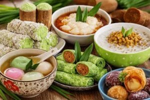 Traditional Balinese sweets served at Bali Weddings